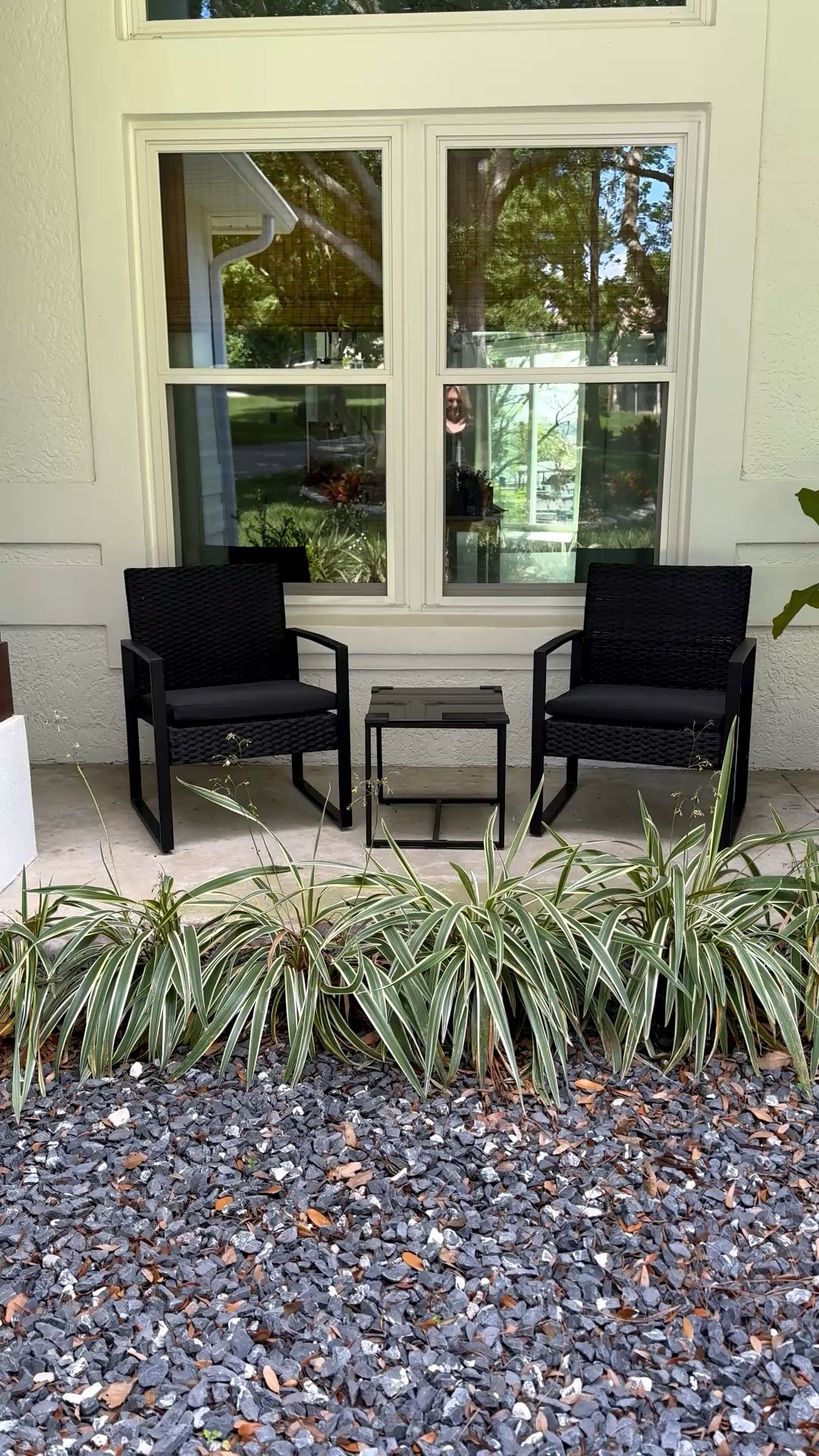 Cute patio chat set!  Outdoor furniture, patio furniture, amazon home 

#LTKSeasonal #LTKdayinmylife #LTKHome