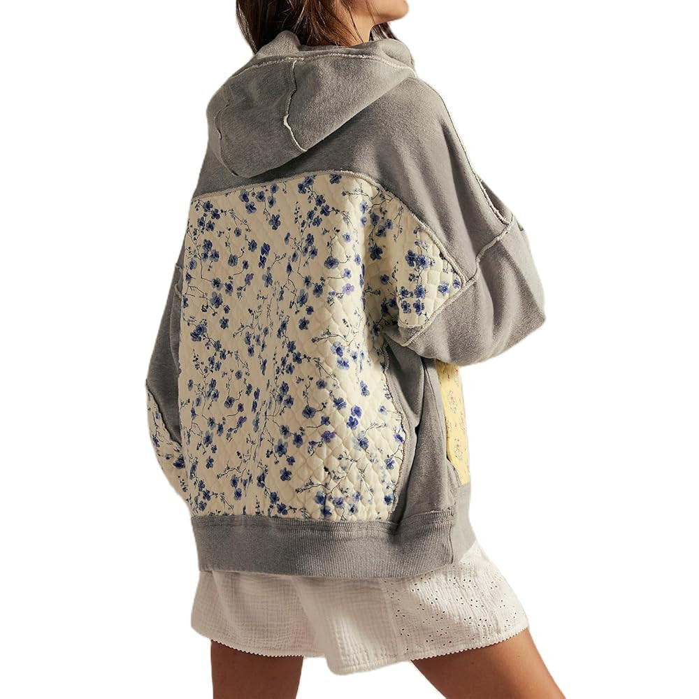 Hoodies for Teen Girls Long Sleeve Flower Hibiscus Graphic Print Pullover Sweatshirt Cute Floral ... | Amazon (US)