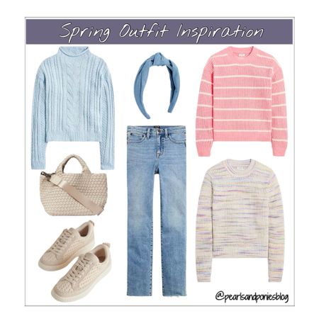 On the blog, a few new items for spring! Loving the sweater lineup from J.Crew Factory and new shoes released from Dolce Vita! 🌸

#LTKshoecrush #LTKover40