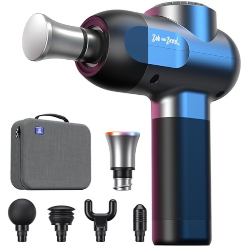 BOB AND BRAD C2 Max Massage Gun with Metal Head, Valentine's Day Gifts for Women, Massager Gun Deep Tissue, Professional Electric Back Massager for Athletes, Muscle Massage Gun, FSA and HSA Eligible | Amazon (US)