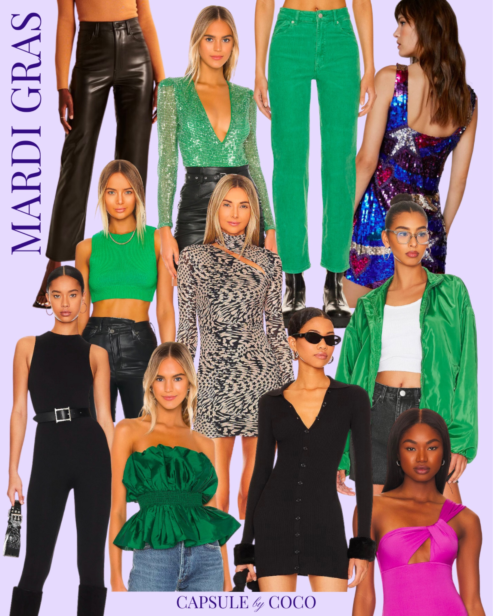 Mardi Gras outfit inspo ⚜️💜💚

Mardi Gras outfits, Mardi Gras dress, Mardi Gras jacket, Mardi Gras top, NOLA outfit, NOLA outfits, NOLA dress, New Orleans outfit, New Orleans outfits, New Orleans dress, New Orleans Mardi Gras, CapsuleByCoCo

#LTKparties #LTKSeasonal
