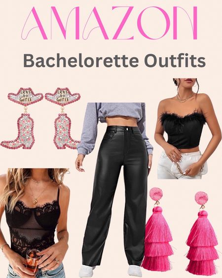 Bachelorette party outfits from Amazon

Bach, Bach party, bachelorette party, wedding, bride, bridesmaid, bridal, going out tops, going out outfits, valentines, date night, nashville, nashville outfits, leather pants, howdy, Dolly, tank top, crop top, lace bodysuit, amazon fashion, amazon finds, best of amazon, amazon style 
#bacheloretteparty #bachparty #nashville #amazon

#LTKparties #LTKwedding 

#LTKWedding #LTKParties #LTKTravel
