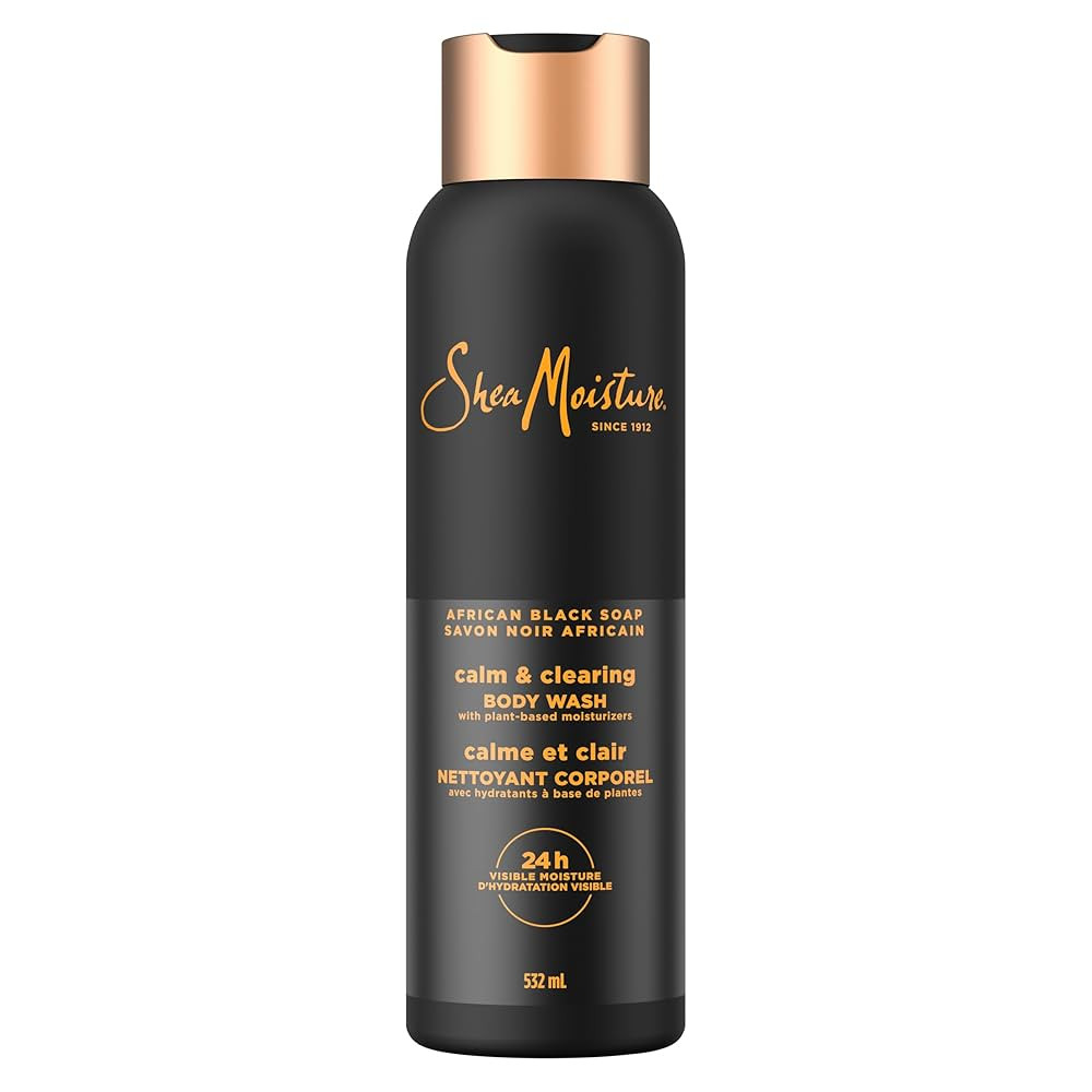 SheaMoisture Calm and Clearing Body Wash, with Plant-Based Moisturizers, African Black Soap, for ... | Amazon (CA)
