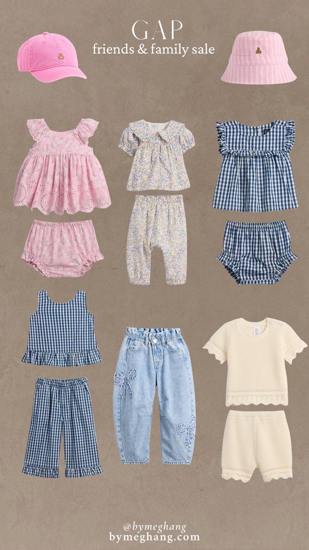 Gap friends and family sale is 40% off site wide! Here are my top picks for baby and toddler girls! Soooo cute for spring and summer! 

#LTKBaby #LTKSaleAlert