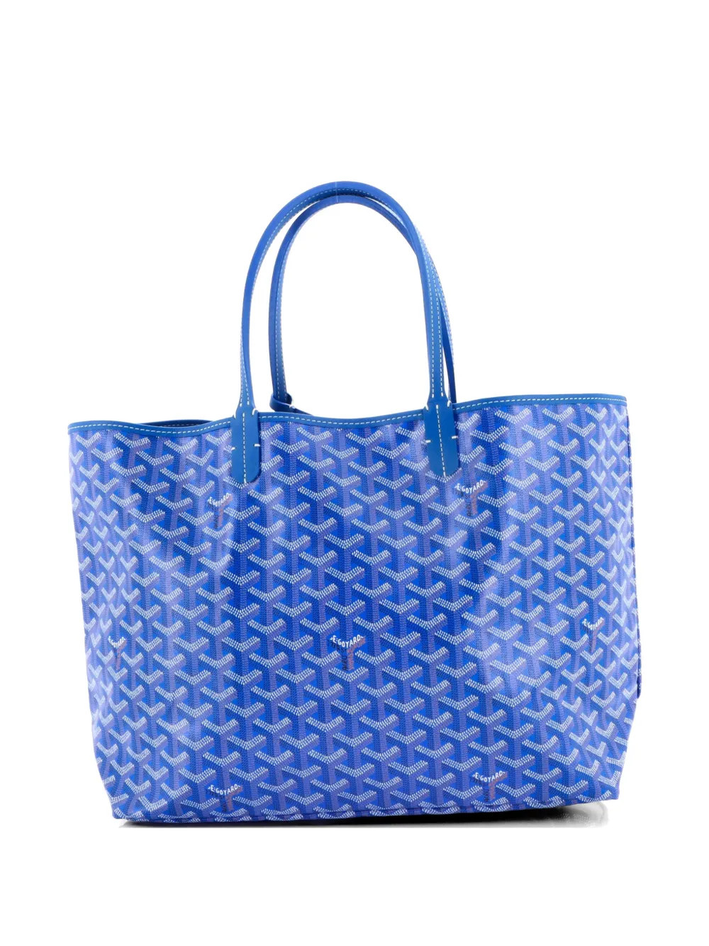 Goyard Pre-Owned Saint Louis Coated Canvas PM Tote Bag | Blue | FARFETCH UK | Farfetch Global