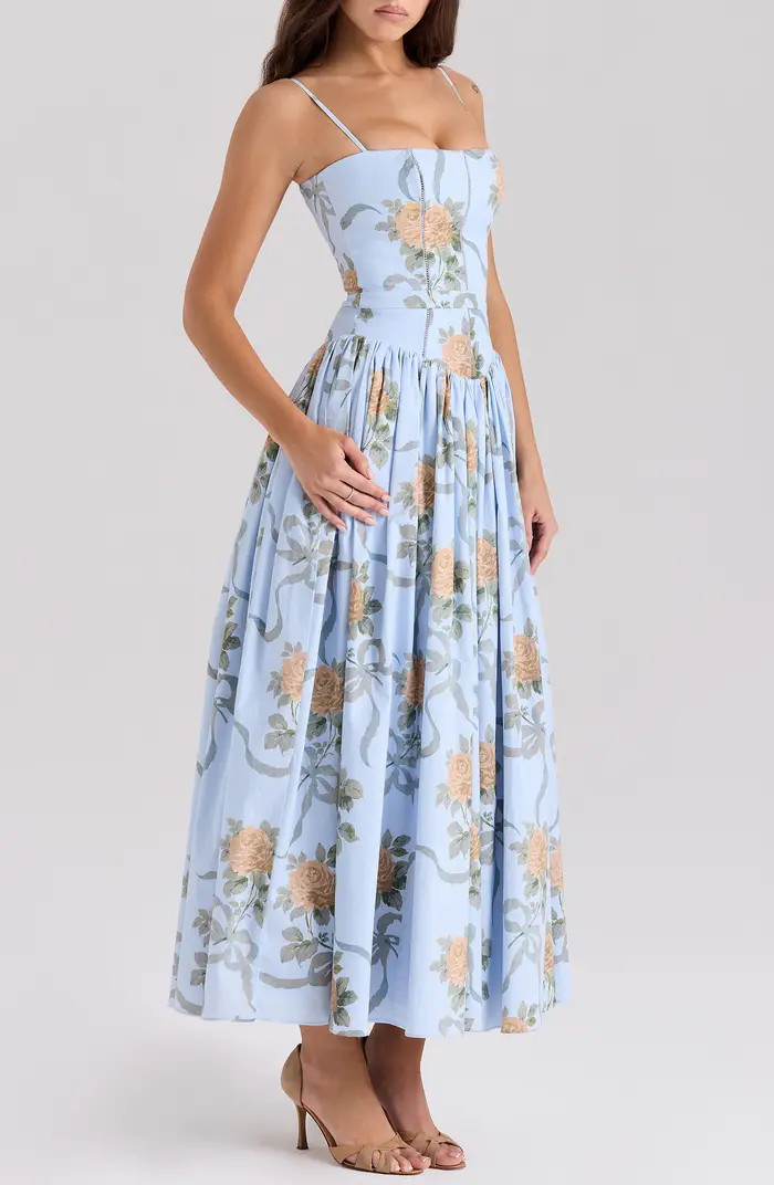 Ysabella Floral Maxi Sundress | Nordstrom