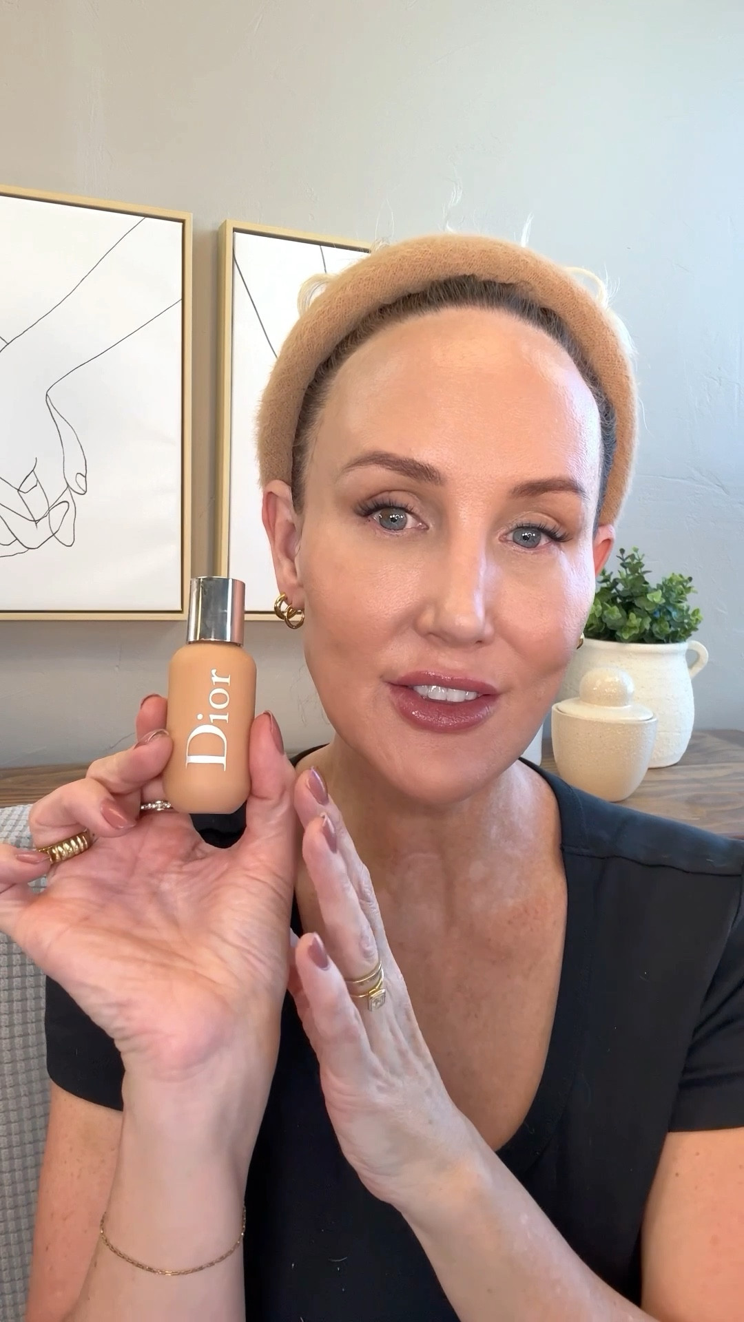 I’ve been repurchasing this Dior Backstage Foundation for years! I’m wearing shade 2.5N. In my honest opinion it’s way better than the Westmore Beauty body cover products! Get the link at my LTK. ShopLTK/Explore/GorgeouslyAging ❤️  #makeuphacks #makeuptips #bodymakeup #dior #makeupover40 @Diorbeauty  

#LTKBeauty #LTKGiftGuide #LTKOver40