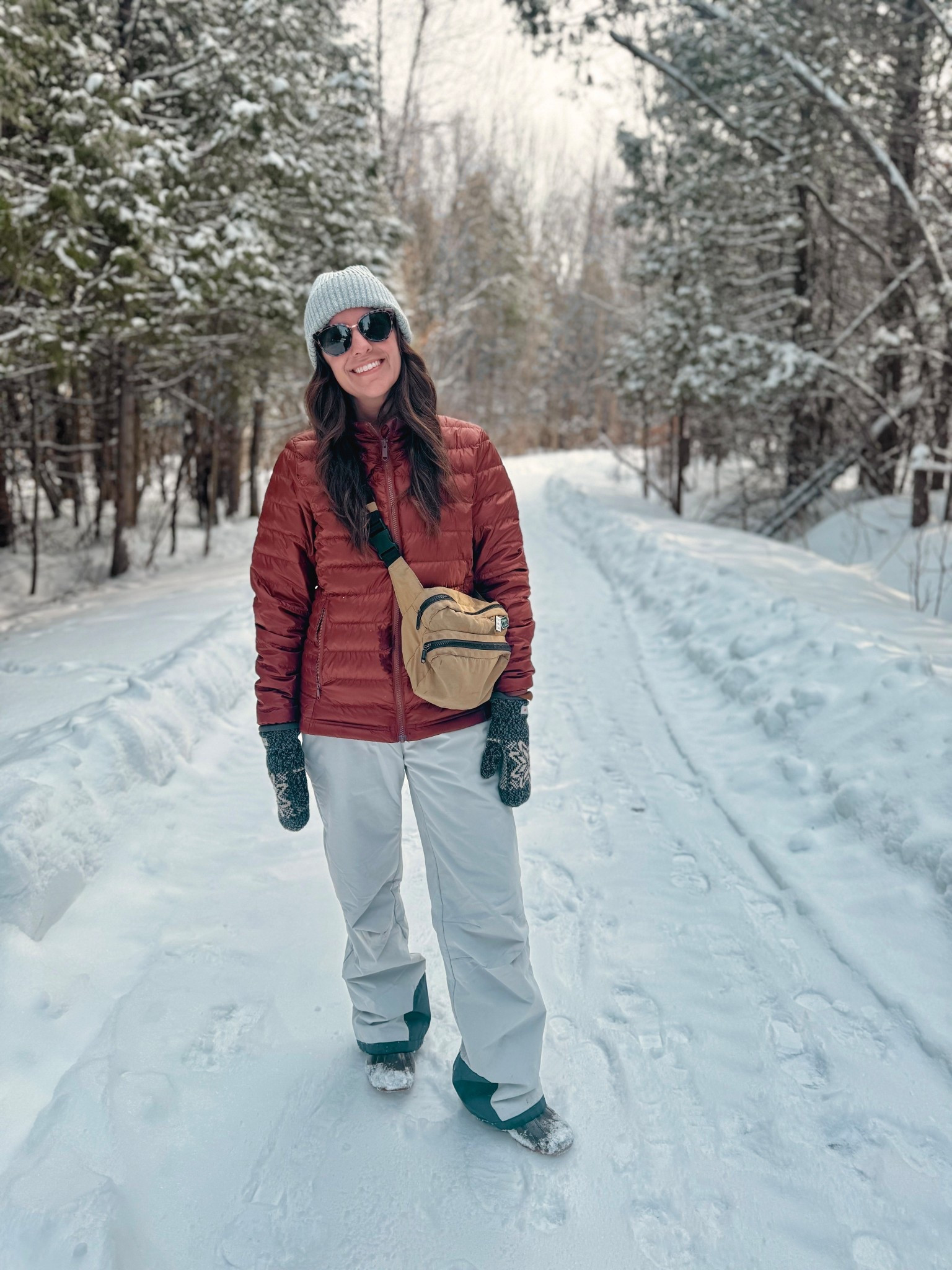 Wearing small in this coat (redwood brown-hoodless version) and the kids’ size in my snow pants (linked the women’s sizes too!) my boots are size 6.5.

#LTKgrwm #LTKSeasonal #LTKPetite