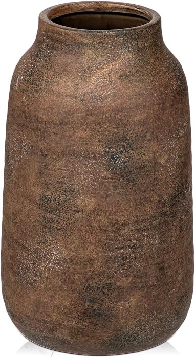 Briful Ceramic Flowers Vase Home Decor, Kitchen Dining Farmhouse Table Vases, Rustic Vintage Livi... | Amazon (US)