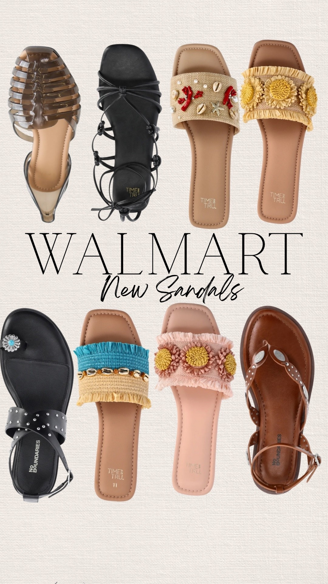 Walmart new sandals 

#LTKSeasonal #LTKSaleAlert
