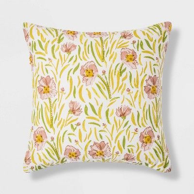 Floral Pillow - Threshold™ | Target