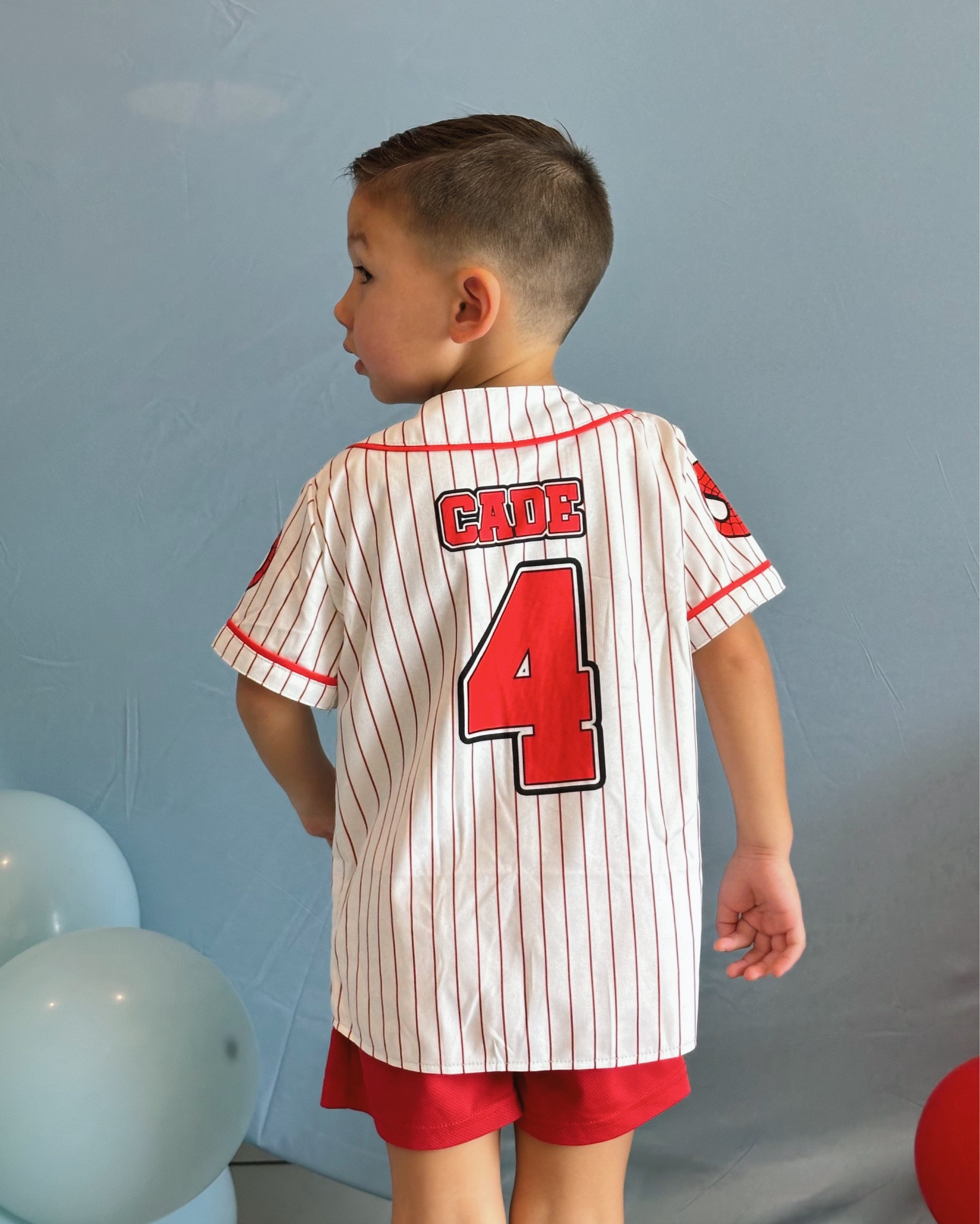 custom spidey and his amazing friends jersey for my sons birthday 🩵❤️

#LTKKids #LTKParties #LTKBaby