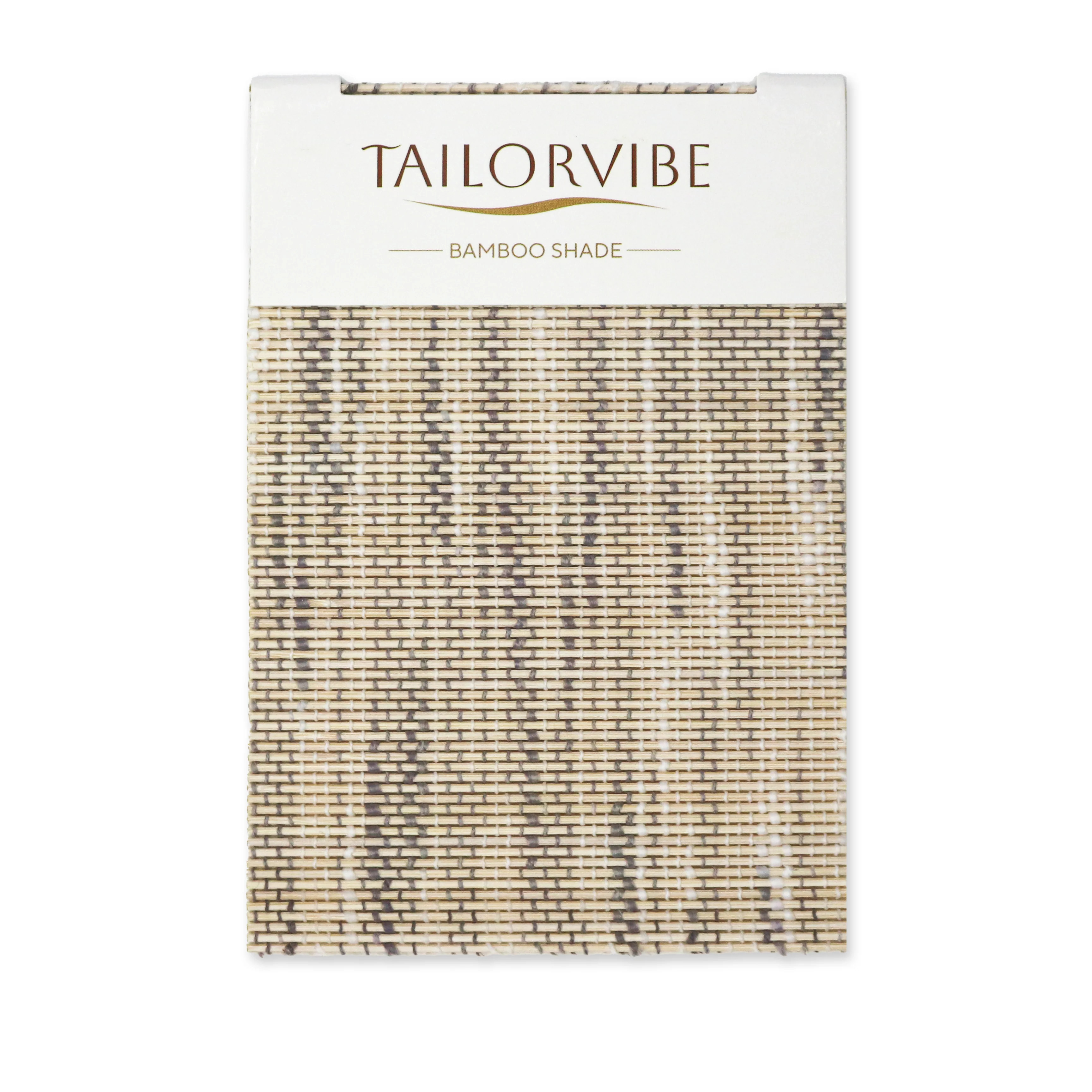 Panda Woven Bamboo Blinds & Shade|Eggshell | Tailorvibe