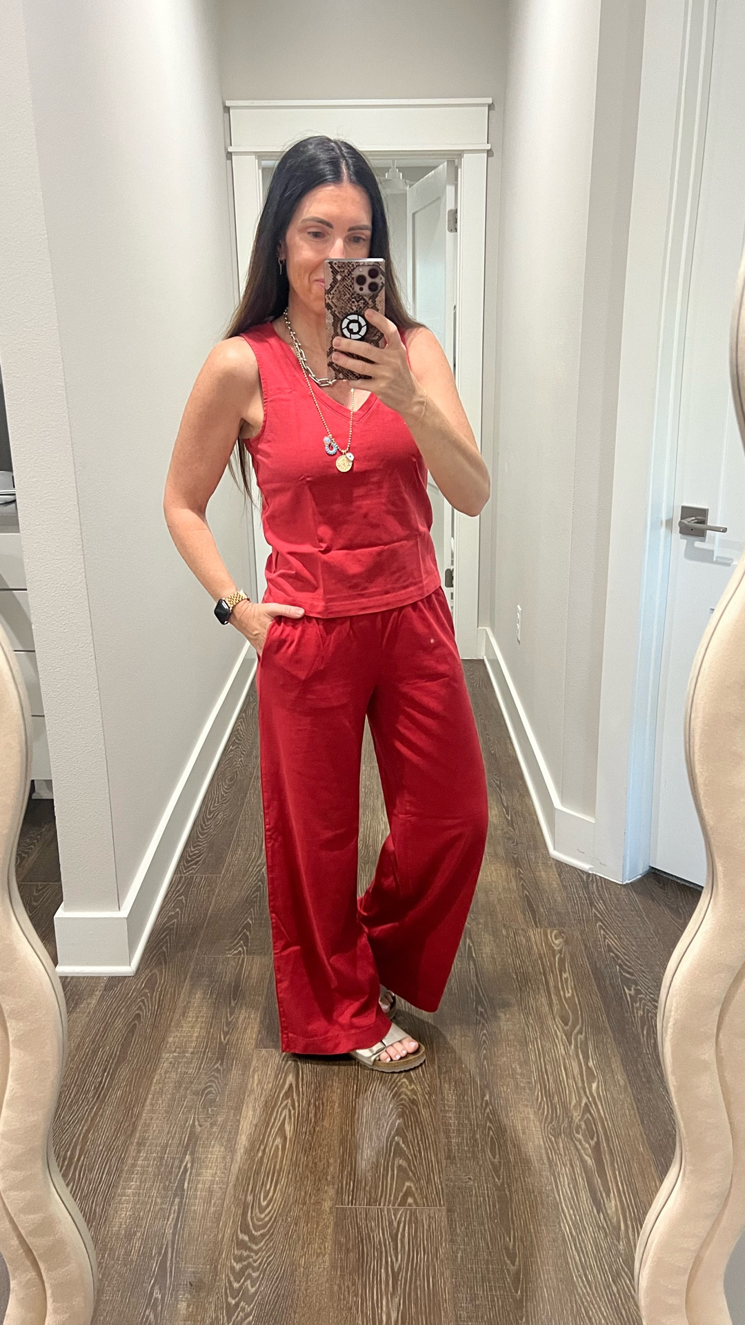 The absolute best sets!  Thick cotton. Washes well.  I’m wearing a XS in both. Multiple colors and lengths  

#LTKOver40