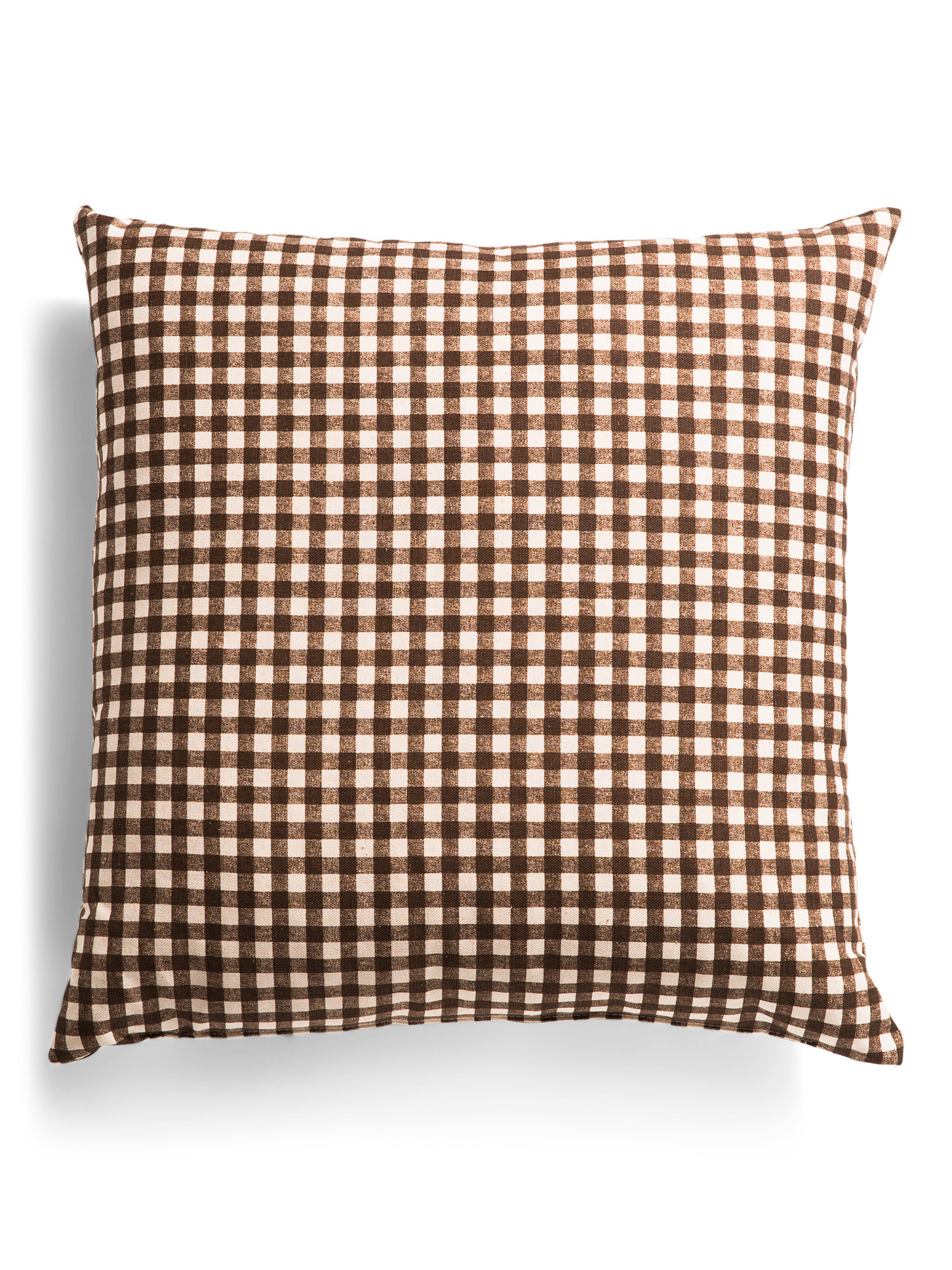 Made In Usa 22x22 Country Gingham Oversized Pillow | TJ Maxx