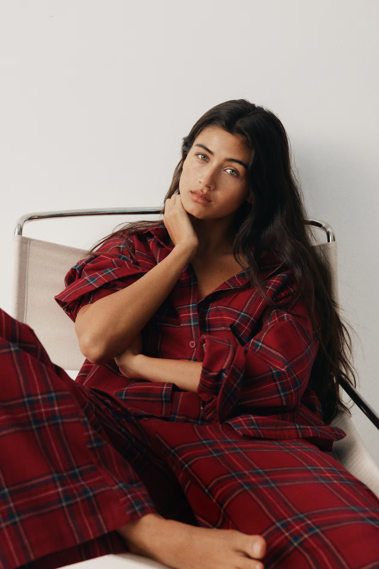 Cotton flannel pyjamas | H&M (UK, MY, IN, SG, PH, TW, HK)