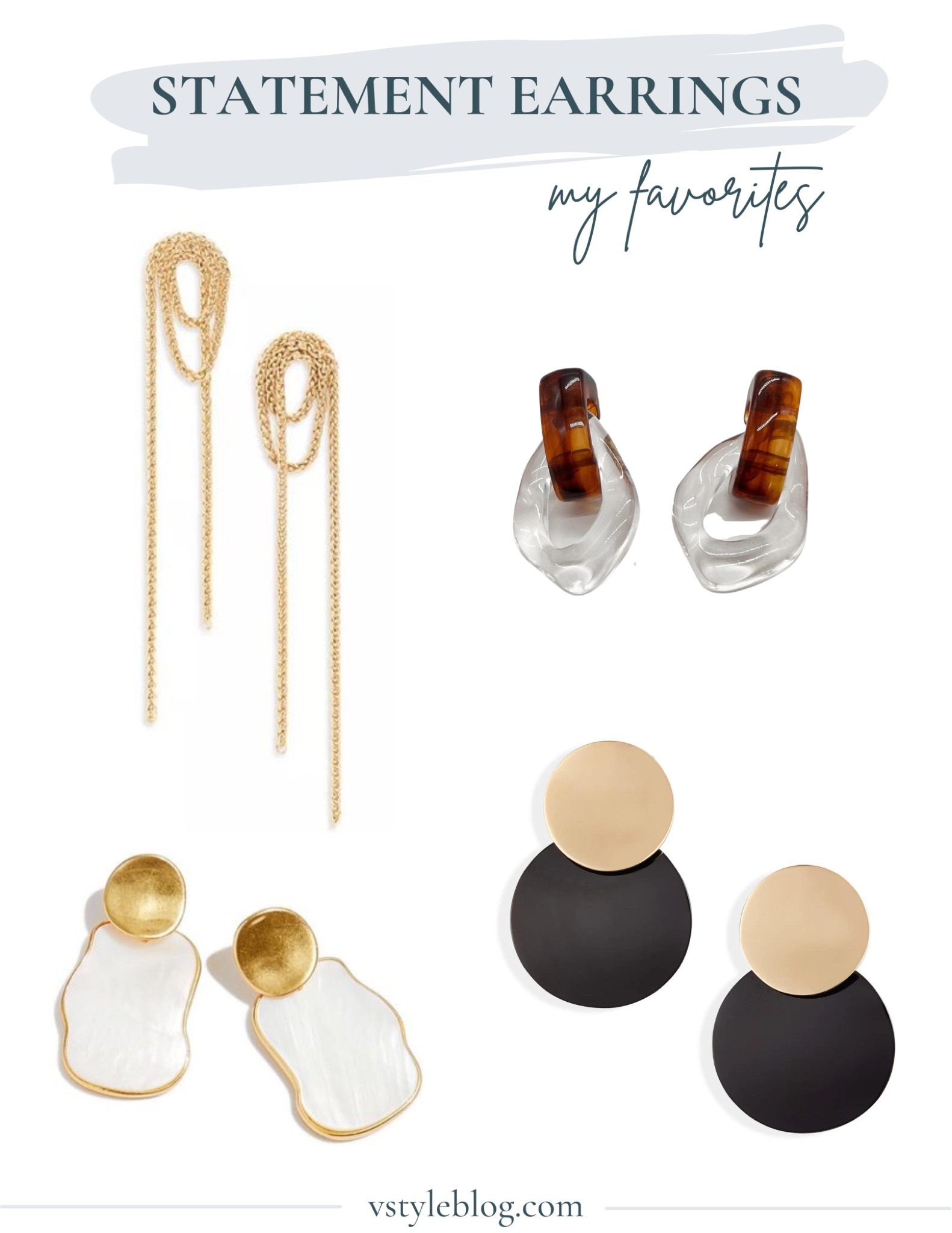 Statement earrings under $100 (some under $50) They make for great gifts too! #etsy #goldearrings #dropearring #giftguide #giftideas

#LTKunder100 #LTKworkwear #LTKunder50 #LTKHoliday