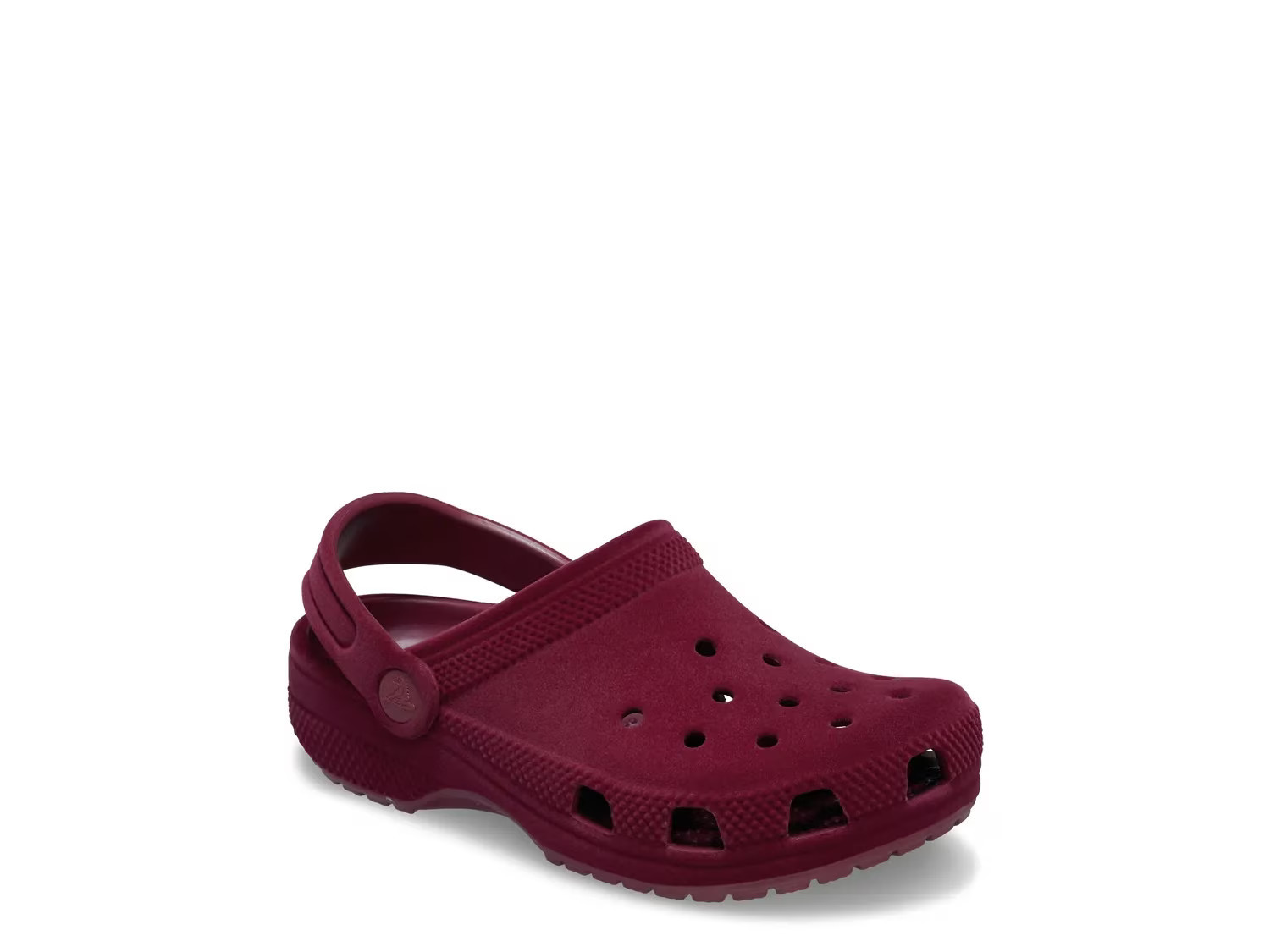 Crocs Classic Velvet Clog Kids' | Boys | Girl's | Beetroot | Size 1 Youth | Clogs | Sandals | DSW