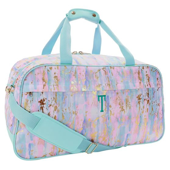 Jet-Set Artsy Recycled Duffle Bag | Pottery Barn Teen