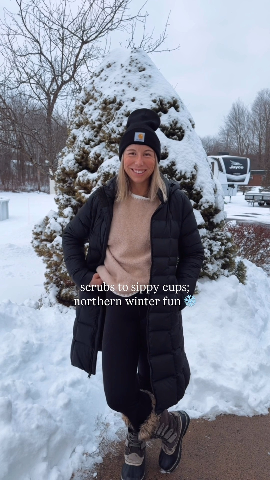 Cold day in NY, spending Christmas with my parents. Cute, casual outfit for the cold  

#LTKdayinmylife #LTKmomlife #LTKootd