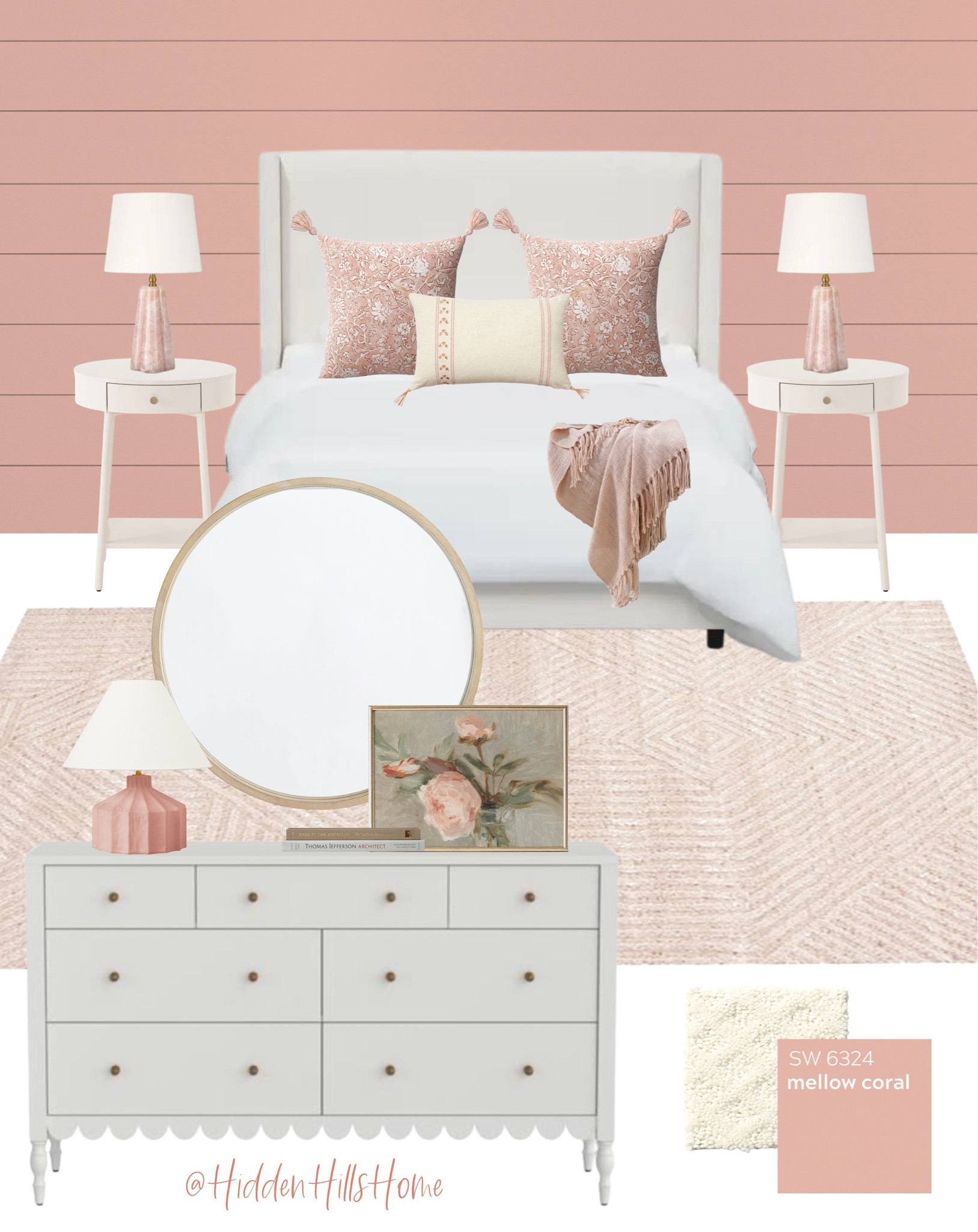 Girls bedroom decor, girls room, pink bedroom, cute teen girls bedroom, Tween girls bedroom #girlsbedroom