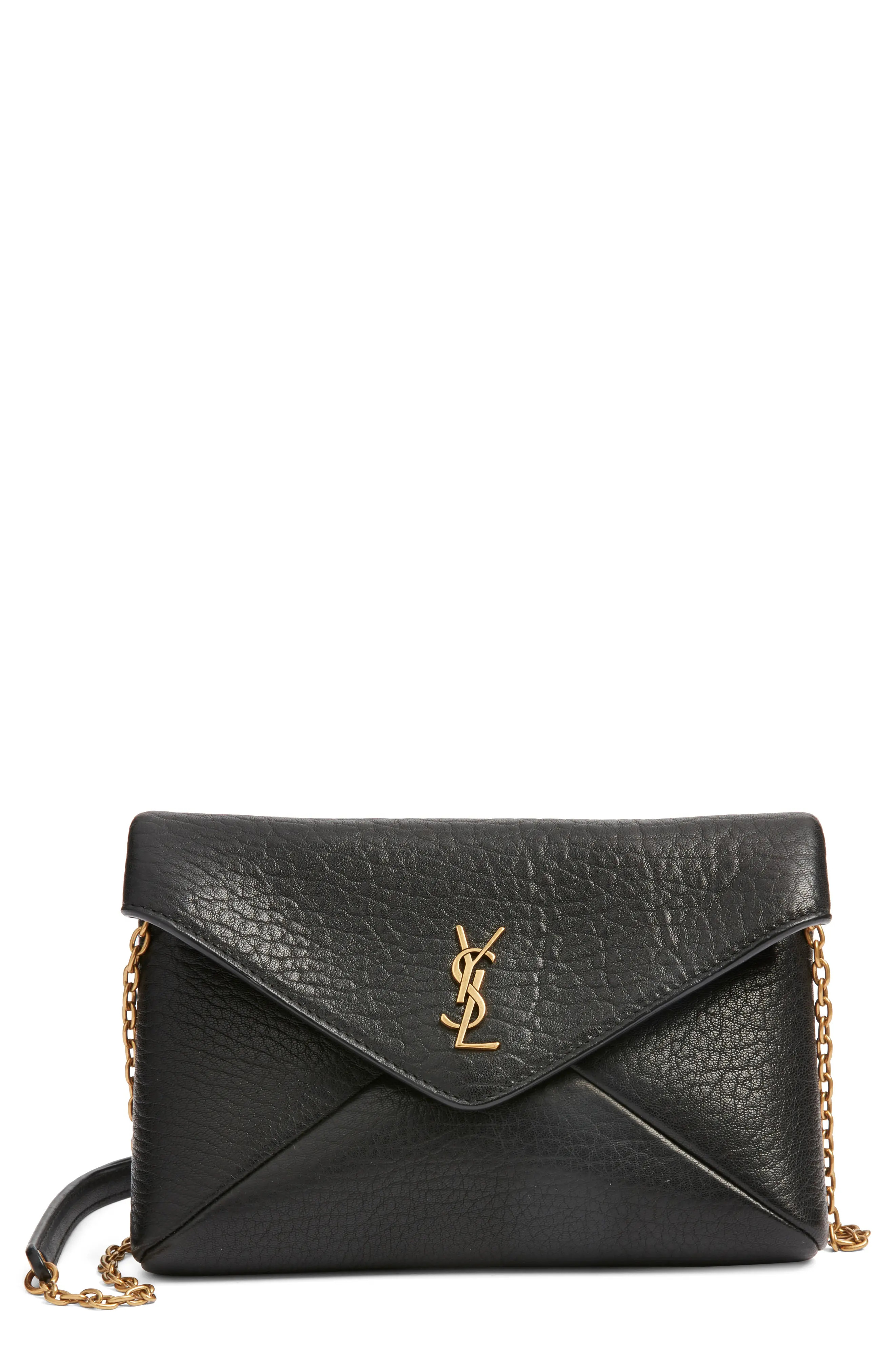 Saint Laurent Small Leather Crossbody Bag (Women) | Nordstrom | Nordstrom