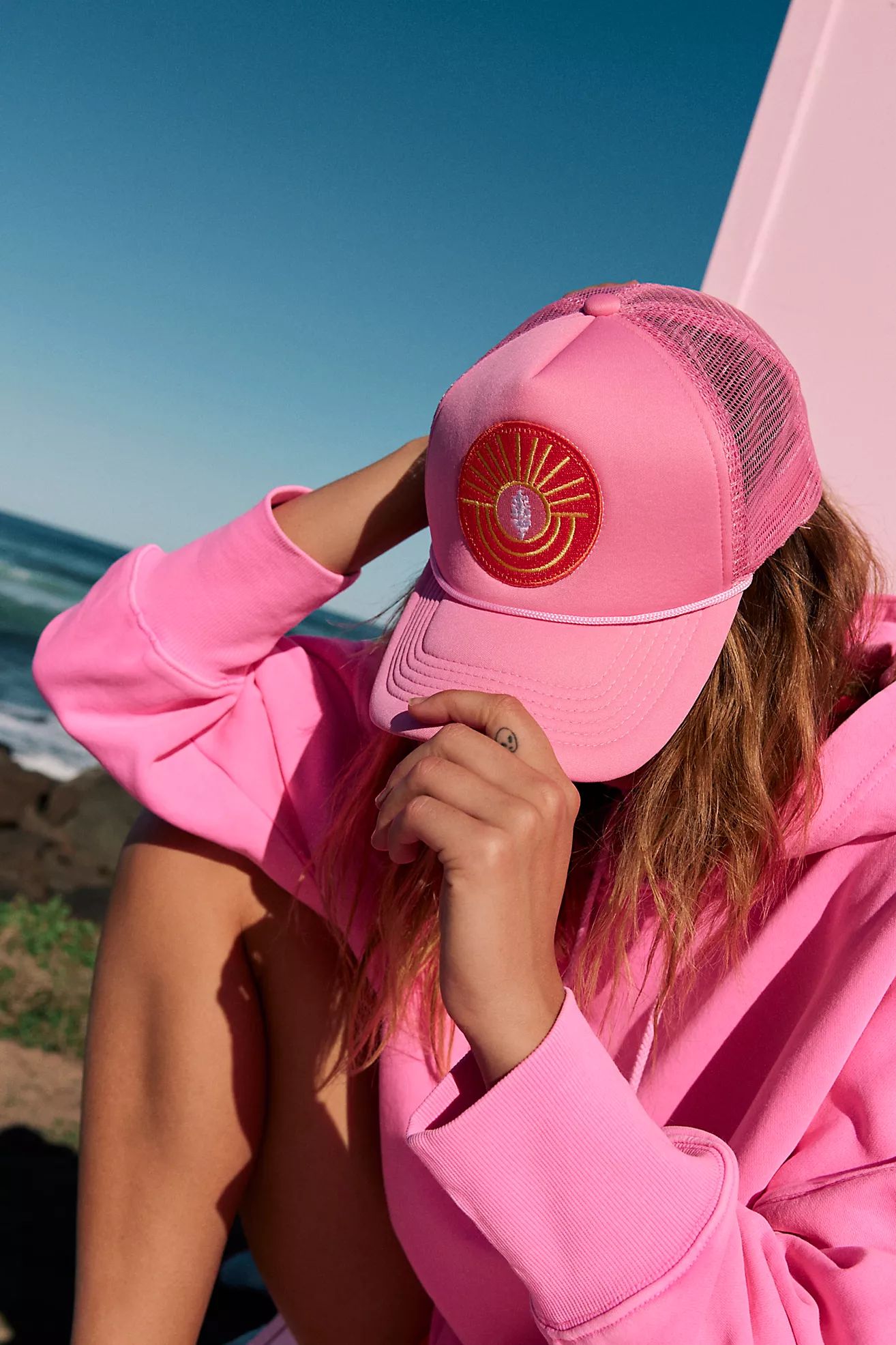 Sunny Logo Patch Trucker Hat | Free People (Global - UK&FR Excluded)