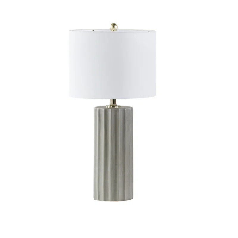 Glendale Ribbed Ceramic Table Lamp | Wayfair North America