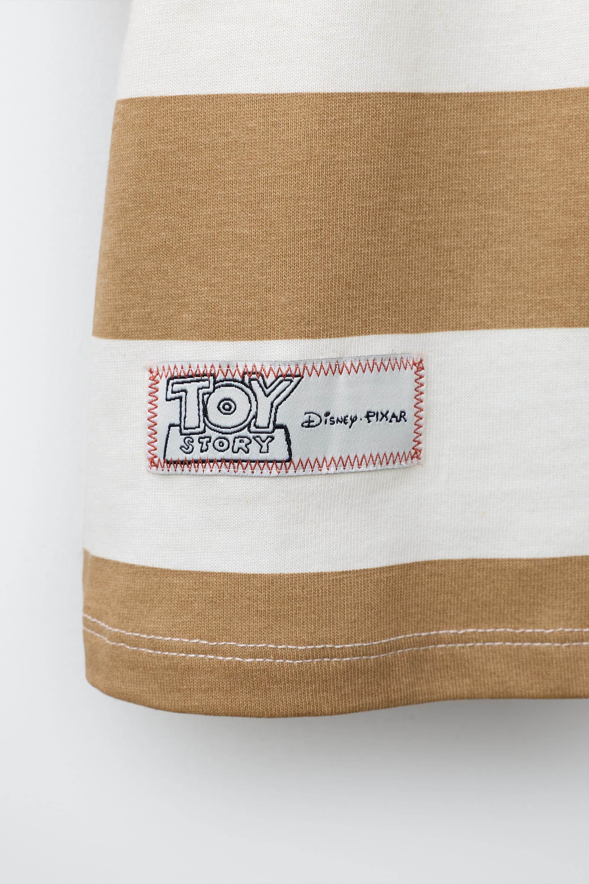 STRIPED TOY STORY © DISNEY PIXAR PATCH T-SHIRT | Zara US