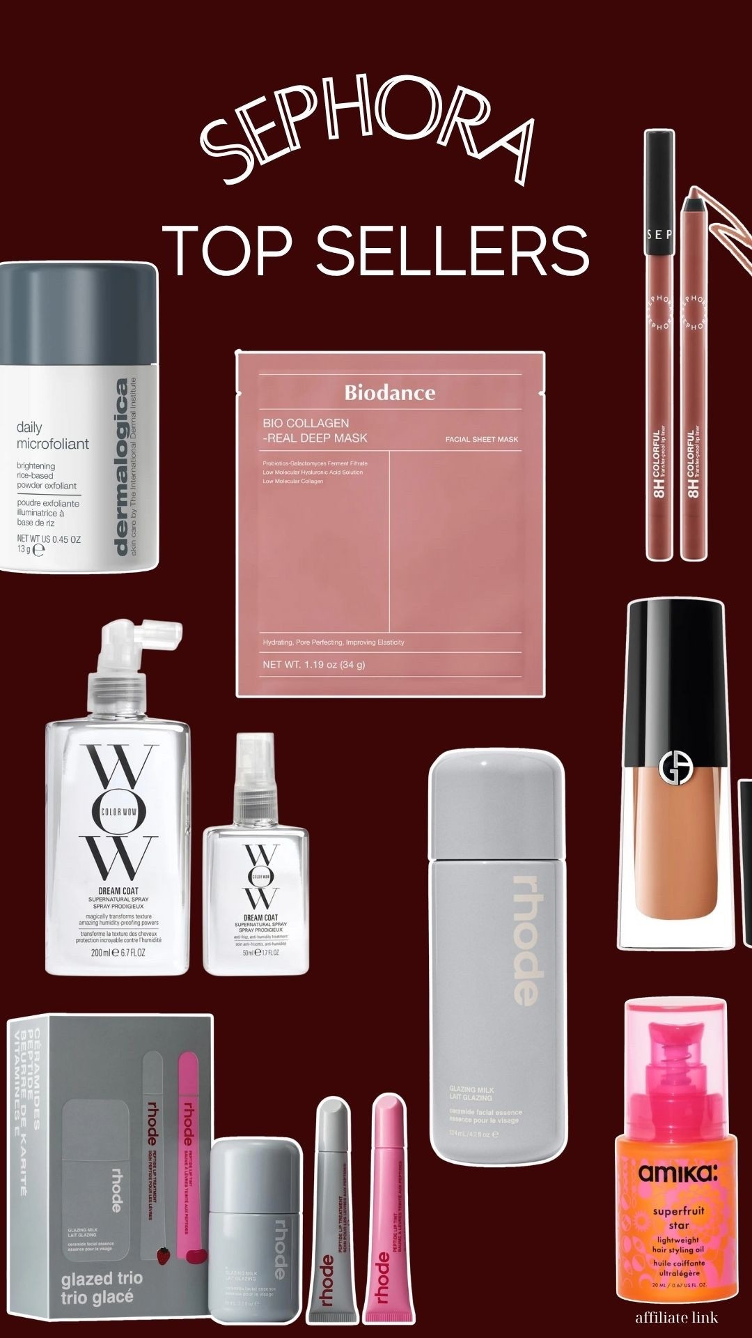 Sephora top sellers! Use code: EVERYTHING

#LTKcanada #LTKgiftguide #LTKholiday