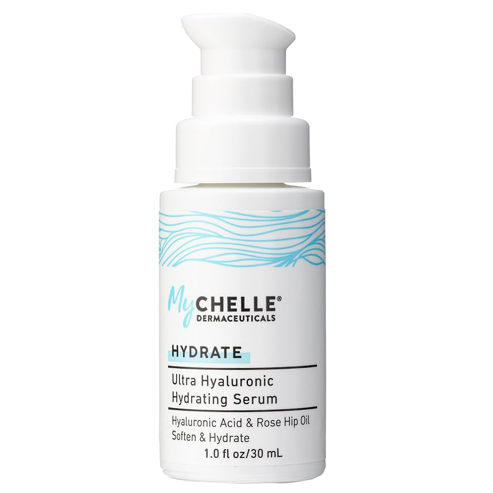 MyCHELLE Dermaceuticals Ultra Hyaluronic Hydrating Serum (1.0 Fl Oz) - Rich Hydration for Dry Ski... | Amazon (US)
