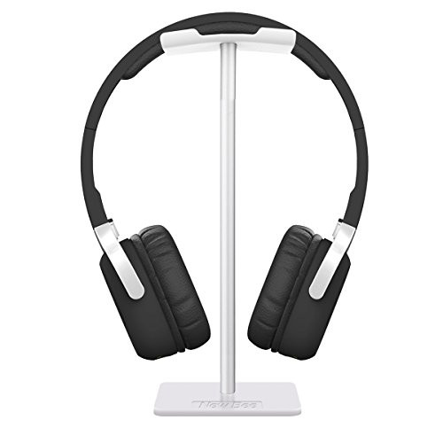 New bee Headphone Stand Headset Holder Earphone Stand with Aluminum Supporting Bar Flexible Headr... | Amazon (US)