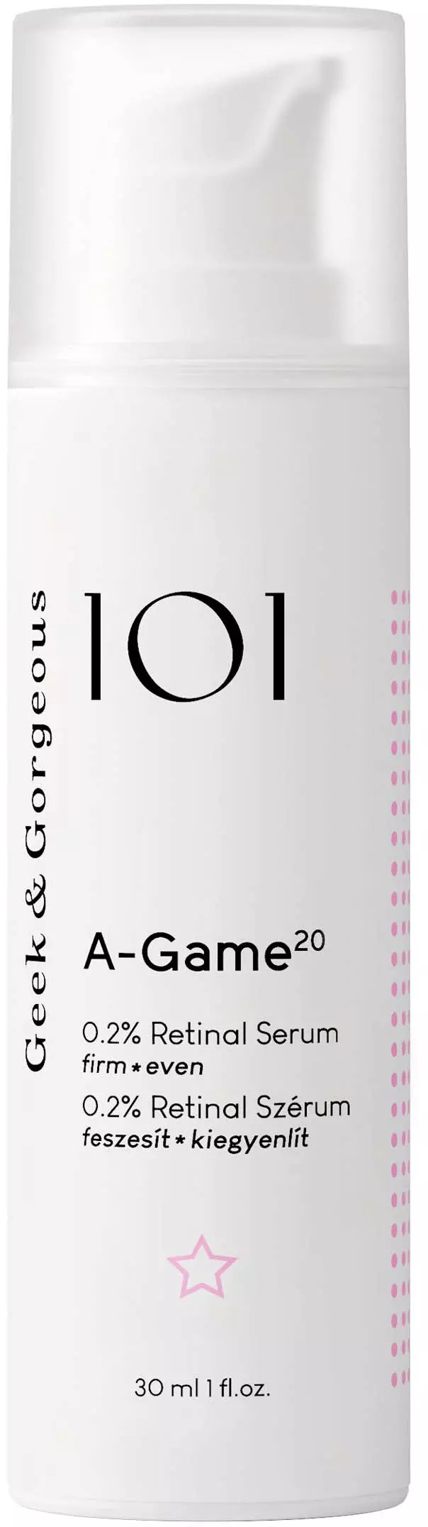 Geek & Gorgeous A-Game 20 Retinal Serum 30 ml | LYKO