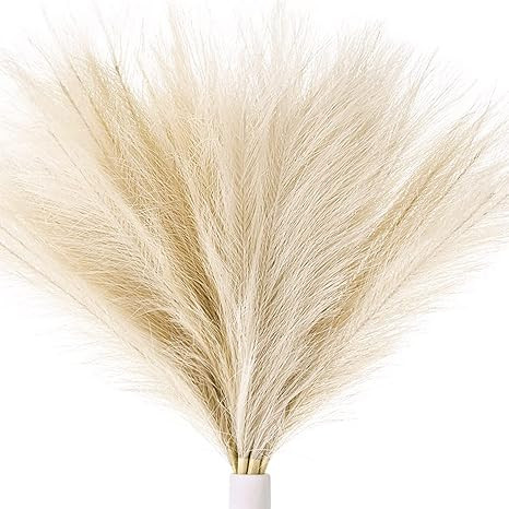 7 PCS Faux Pampas Grass, 23"/60cm Small Pompous Grass in Table Vase Decor for House, Office, Bohe... | Amazon (US)