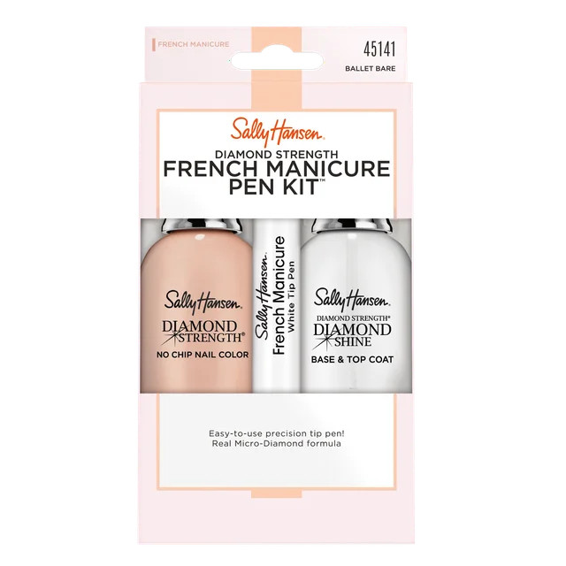 Sally Hansen Diamond Strength French Manicure 3 Pc Set | Walmart (US)