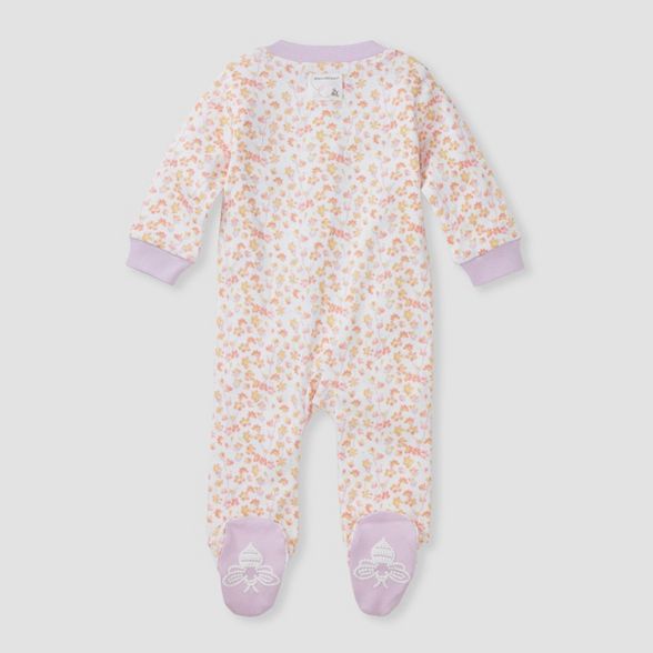 Burt's Bees Baby® Baby Girls' Petal Rain Sleep N' Play - Purple Newborn | Target