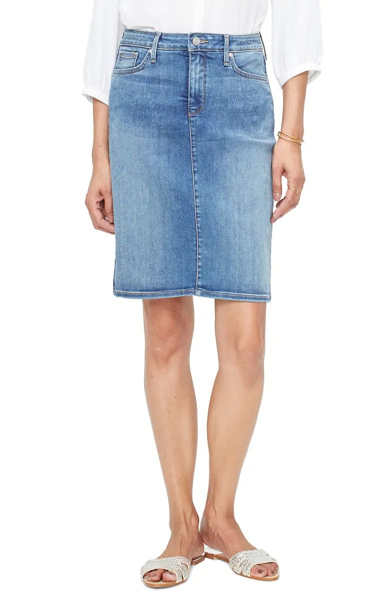 Frayed Hem Denim Skirt | Nordstrom