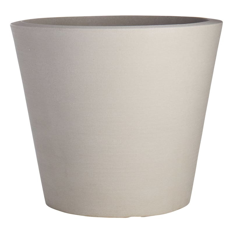 Sandstone Low Linea Planter, 27" | At Home