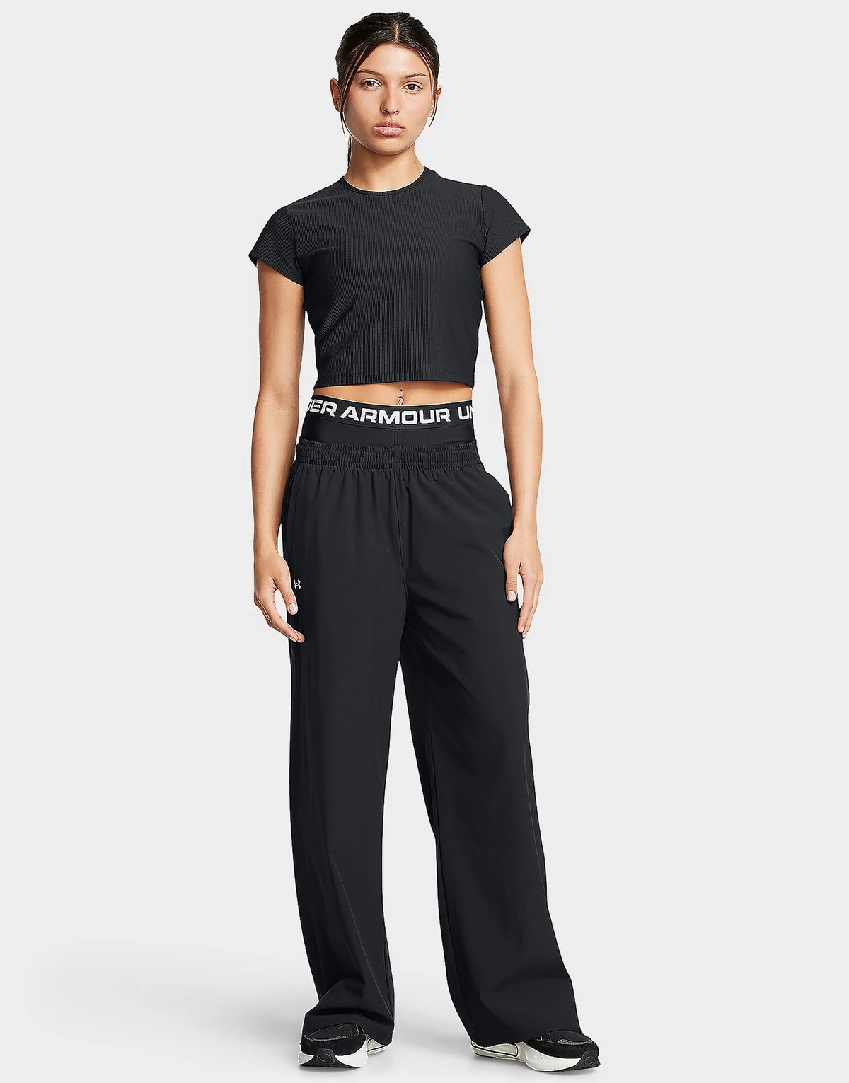 Under Armour Pants UA Rival Wide Leg Pant Schwarz - JD Sports Deutschland | JD Sports (DE)