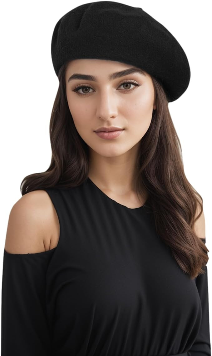 Women's Beret Hats – Chic French Berets for Women, Premium Wool Beret – A Classic Wardrobe Ad... | Amazon (US)