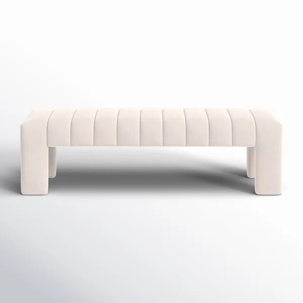 Pia Velvet Upholstered Bench | Wayfair North America