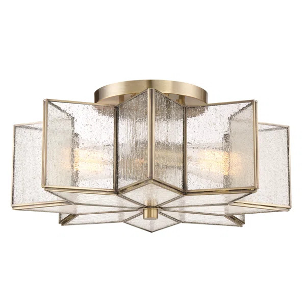 Putnam 2 - Light 16'' Unique/Statement Star Flush Mount | Wayfair North America
