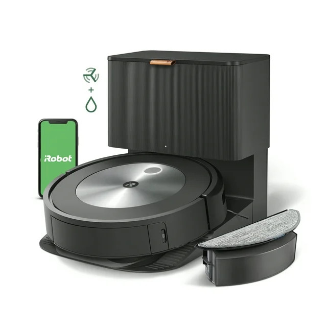 iRobot® Roomba Combo™ j5+ Self-Emptying Robot Vacuum & Mop with Dirt Detect Technology | Walmart (US)