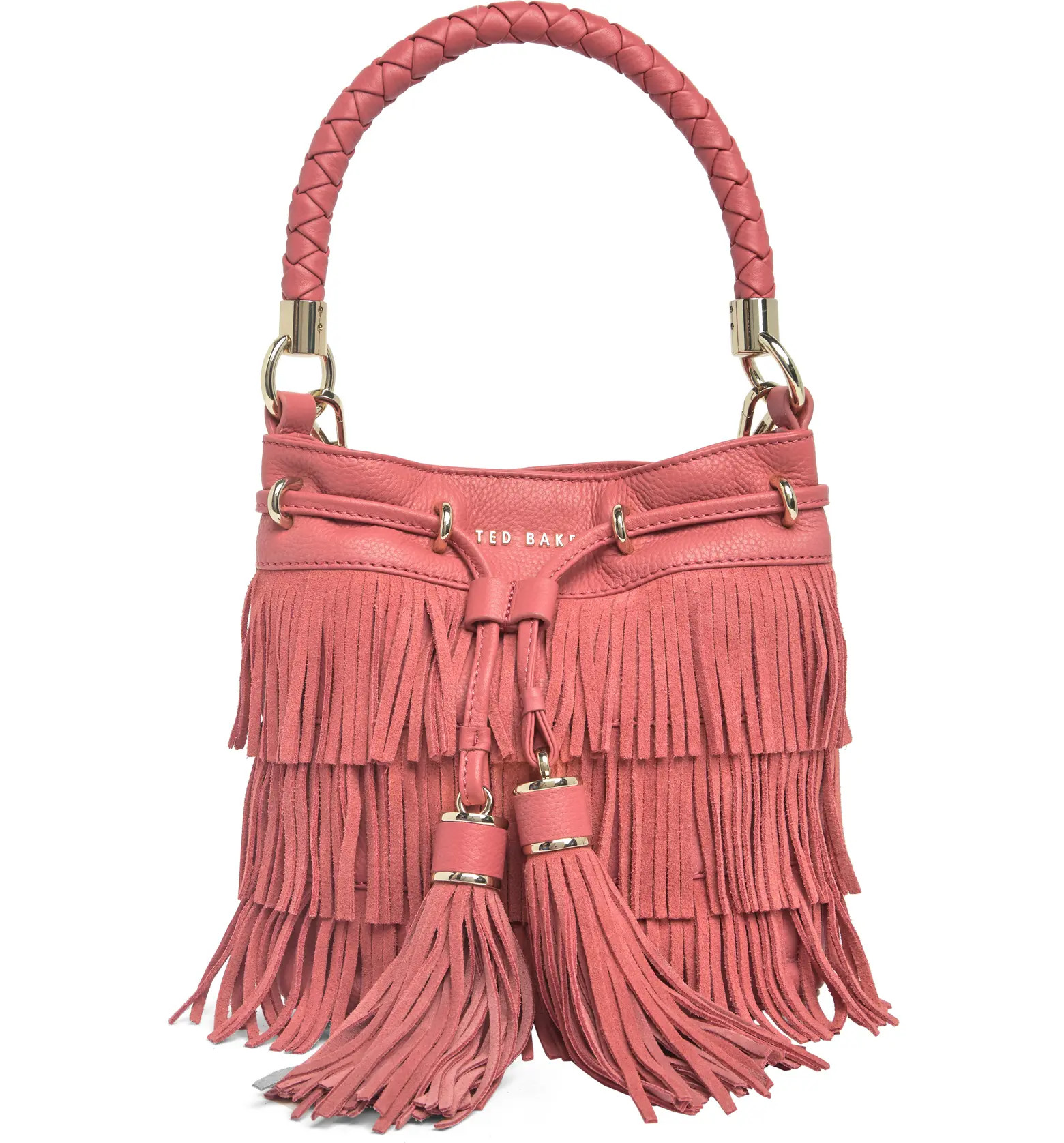 Ted Baker London Paralee Fringe Leather Crossbody Bag | Nordstromrack | Nordstrom Rack