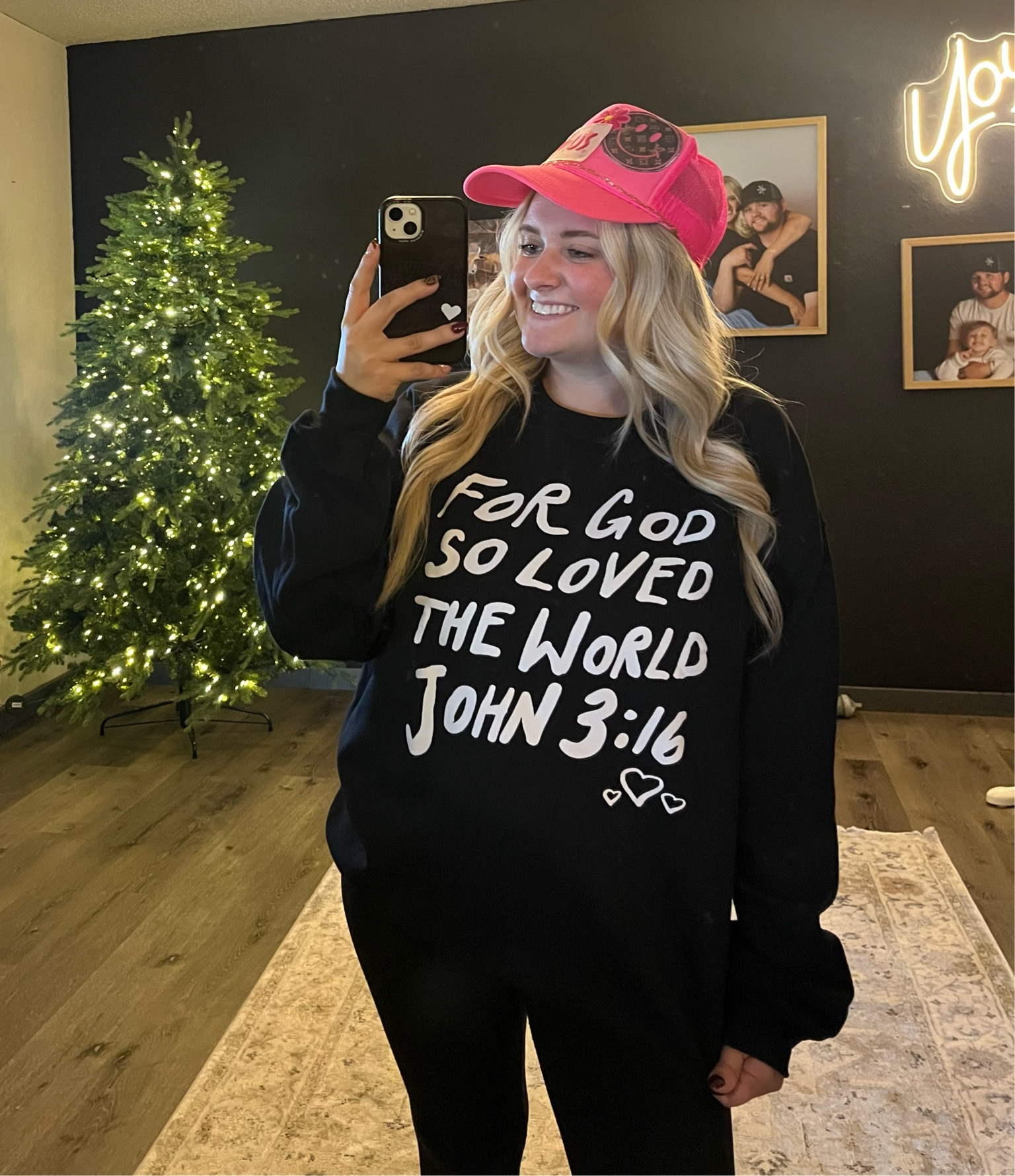 Such a cute sweatshirt 🥹 
Sweatshirt link ⬇️
https://wild-annies.square.site/product/john-3-16/1080?cp=true&sa=false&sbp=false&q=false&category_id=3

#LTKFindsUnder50 #LTKStyleTip #LTKMidsize