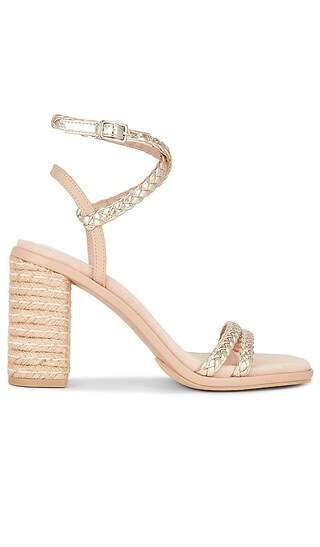 Oro Sandal in Light Gold Metallic Stella | Revolve Clothing (Global)