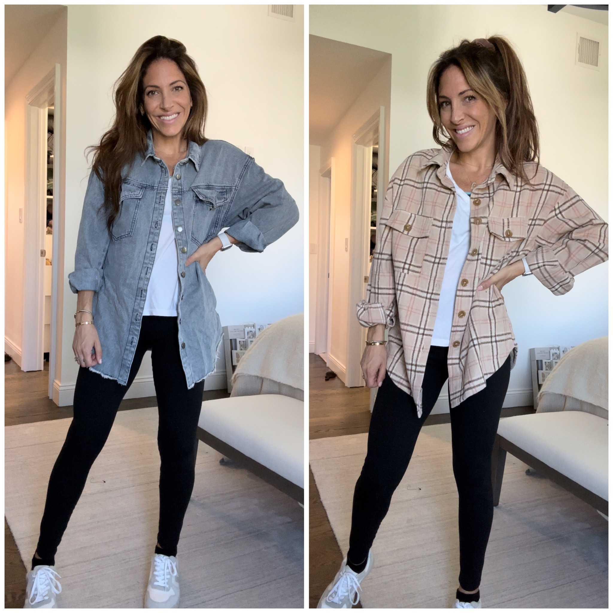 Two cute Amazon shackets that I wore this weekend. Both are an oversized style and were great cool-weather layers. 

#amazon #shacket #fallfashion #amazinfashion #ifounditonamazon

#LTKstyletip #LTKunder50 #LTKSeasonal