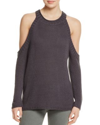 AQUA Cold Shoulder Sweater - 100% Exclusive | Bloomingdale's (US)