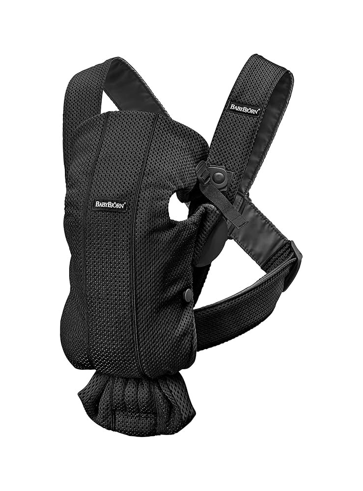 BabyBjörn Baby Carrier Mini, Black, 3D Mesh | Newborn Carrier (7-25 lbs), Ergonomic, Easy-to-Use | Amazon (US)