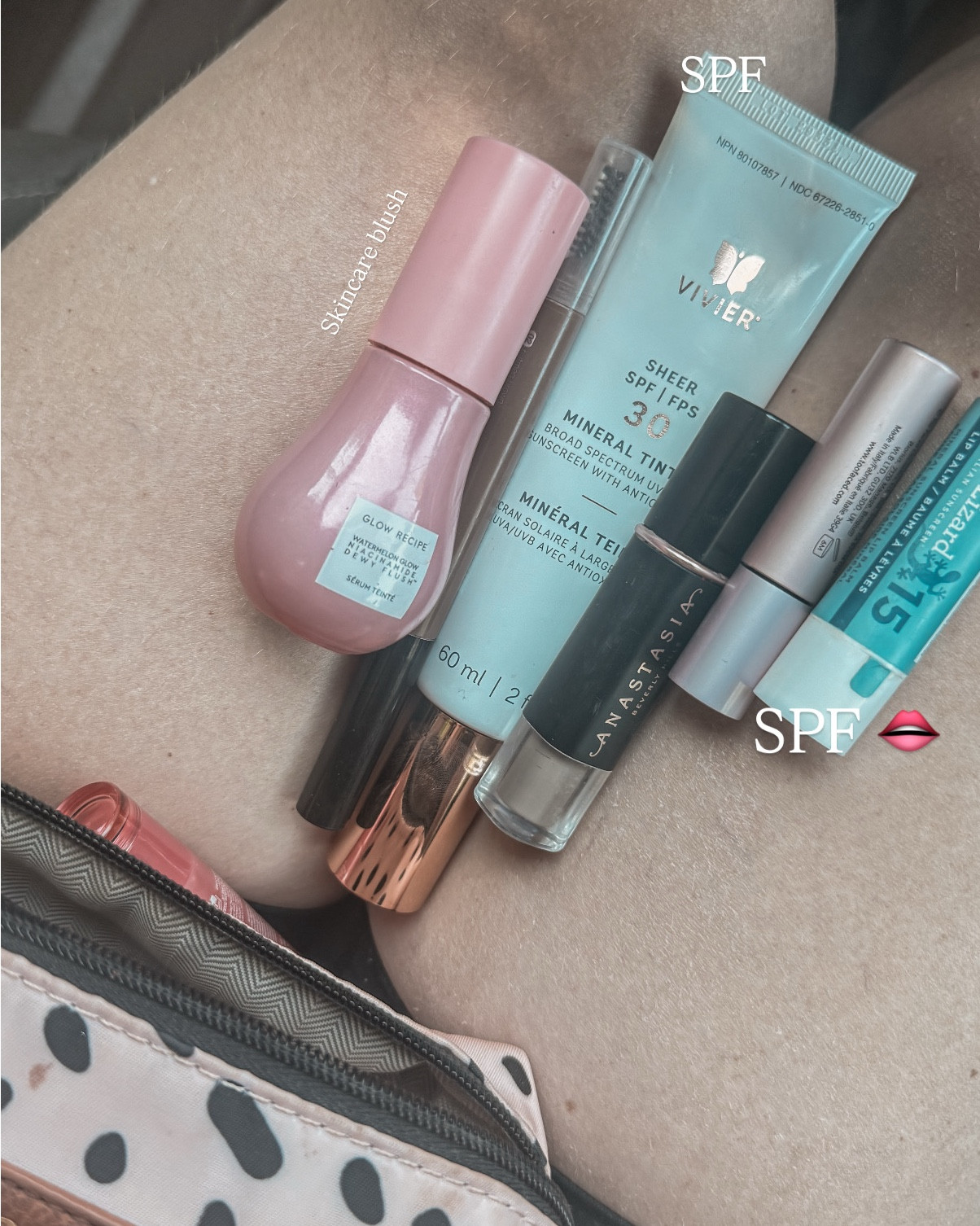 Quick makeup routine